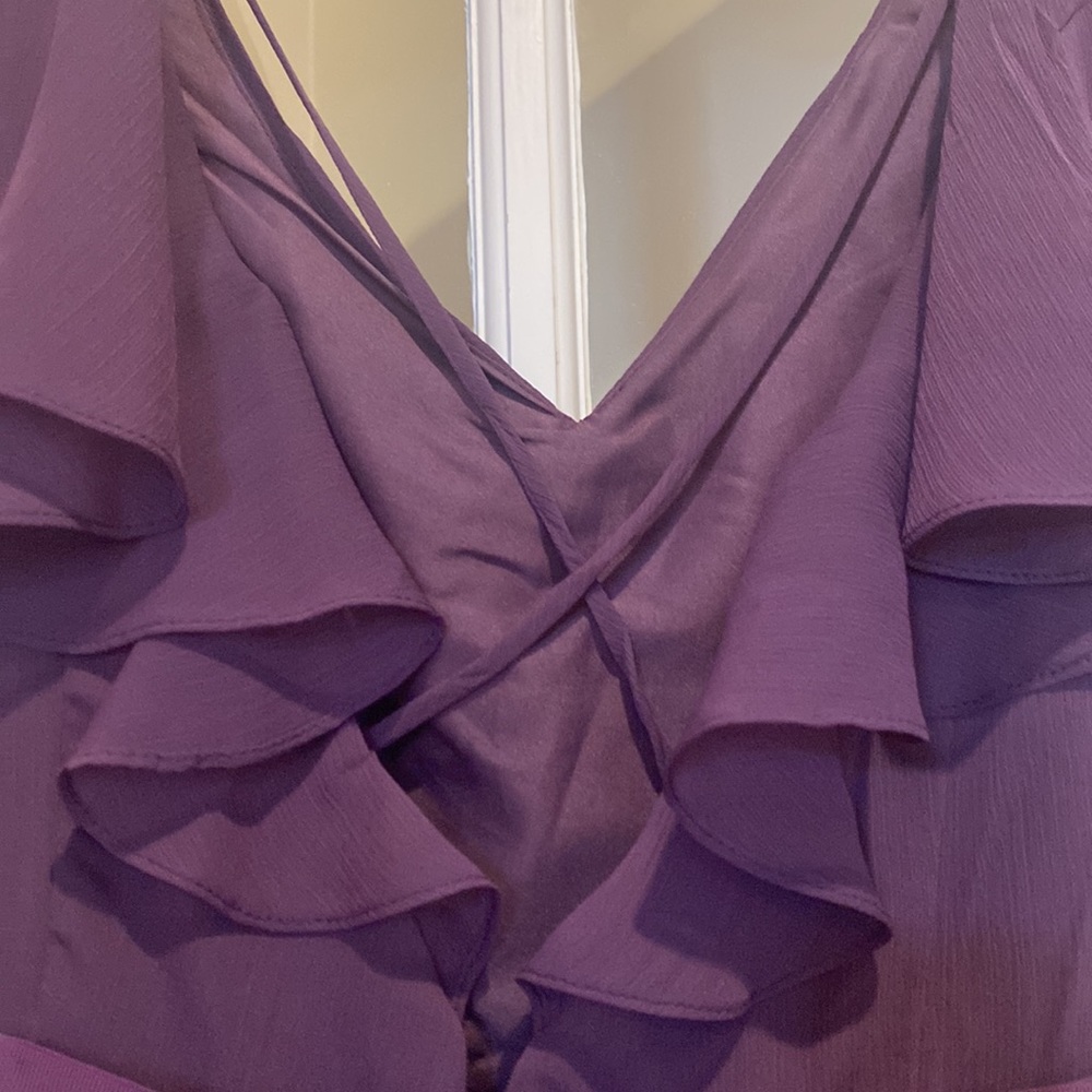 COPY - Plum Bridesmaid David's bridal size 14 nwt plum - Picture 6 of 10